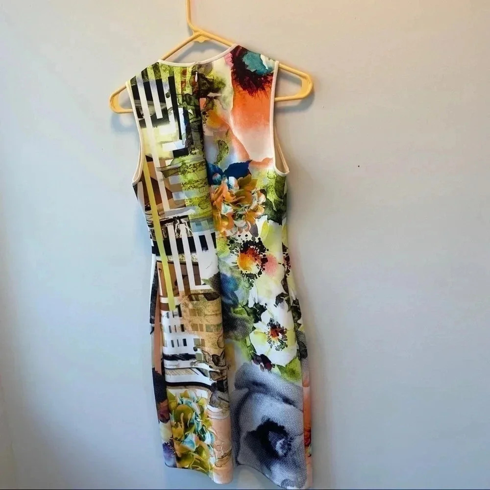 Clover Canyon Floral Maze Neoprene Dress - Picture 8 of 16